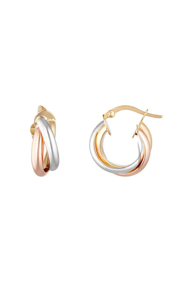 “Enchanteresse” Hoop Earrings 1.2 Cm