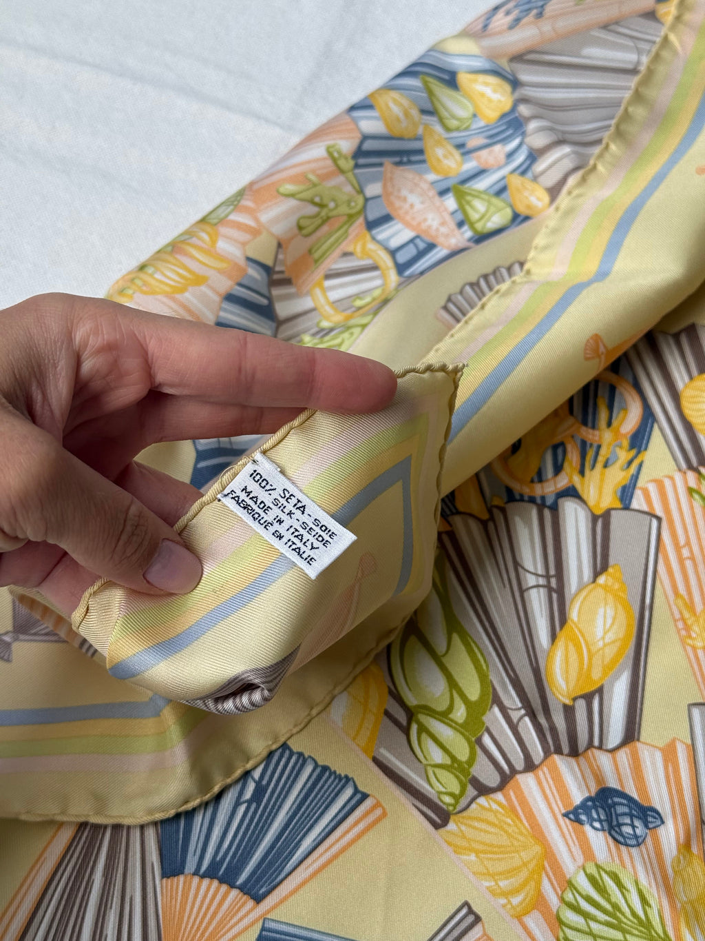 Céline Scarf – Fan Pattern