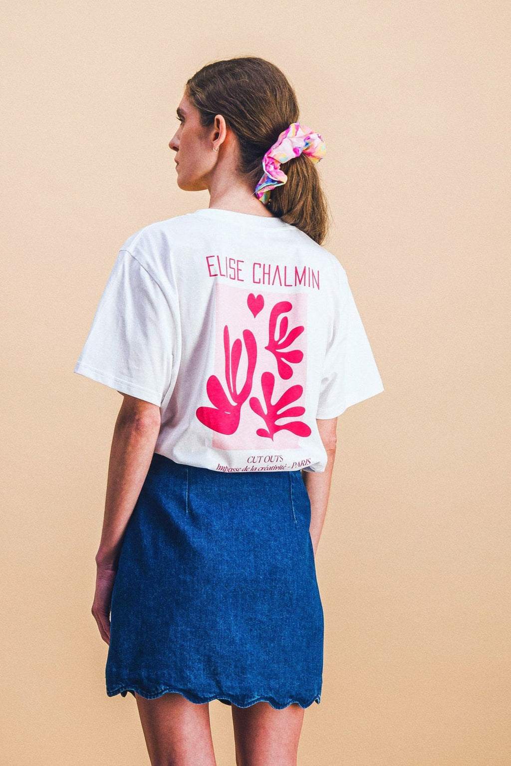 T-Shirt Mat Écru