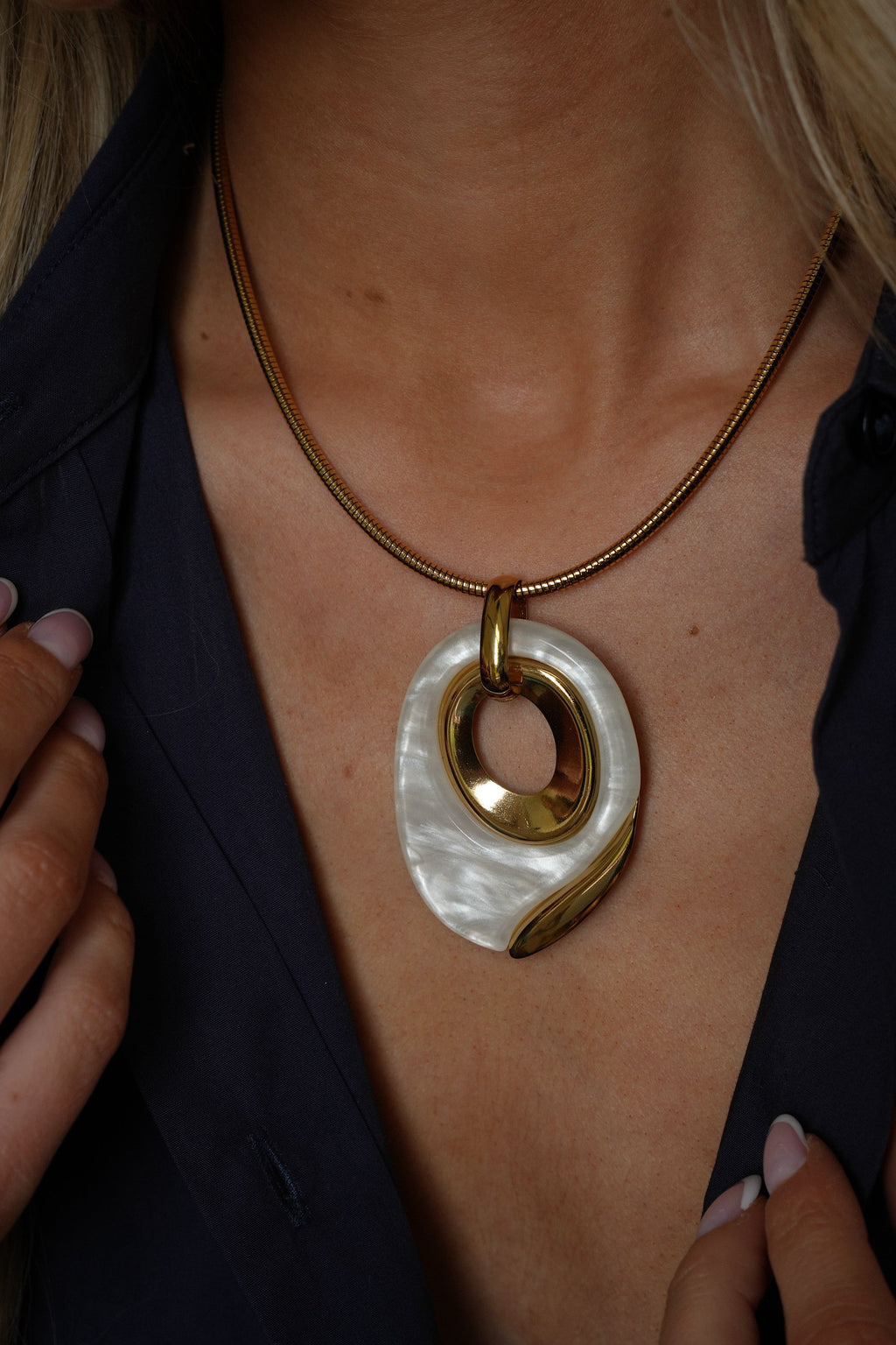 Collier Acier - Edy Doré