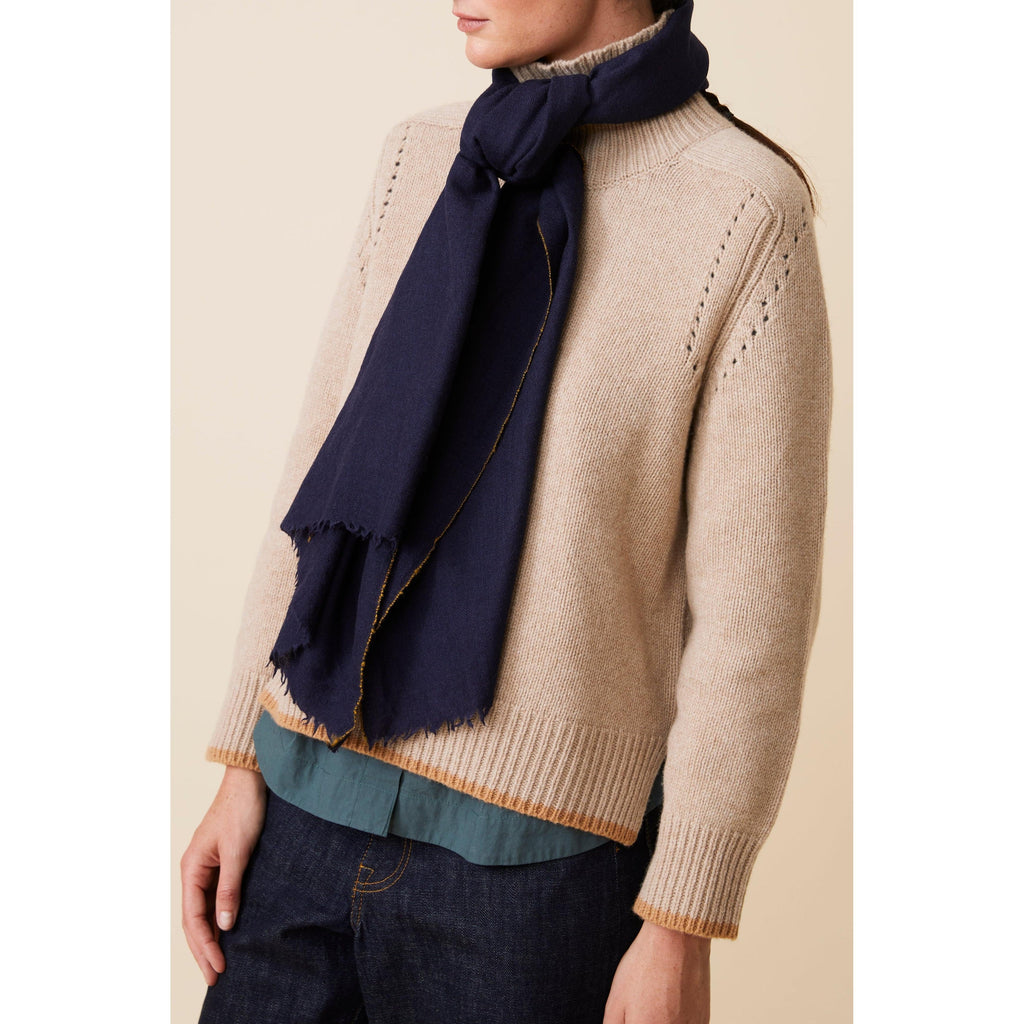 Echarpe N°100 - Navy Blue