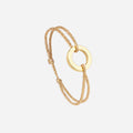Pulsera Écho - Dorado