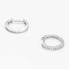 Pendientes "Sofía" Diamantes 0.13/28 - Oro blanco 375/1000