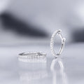 Pendientes "Sofía" Diamantes 0.13/28 - Oro blanco 375/1000