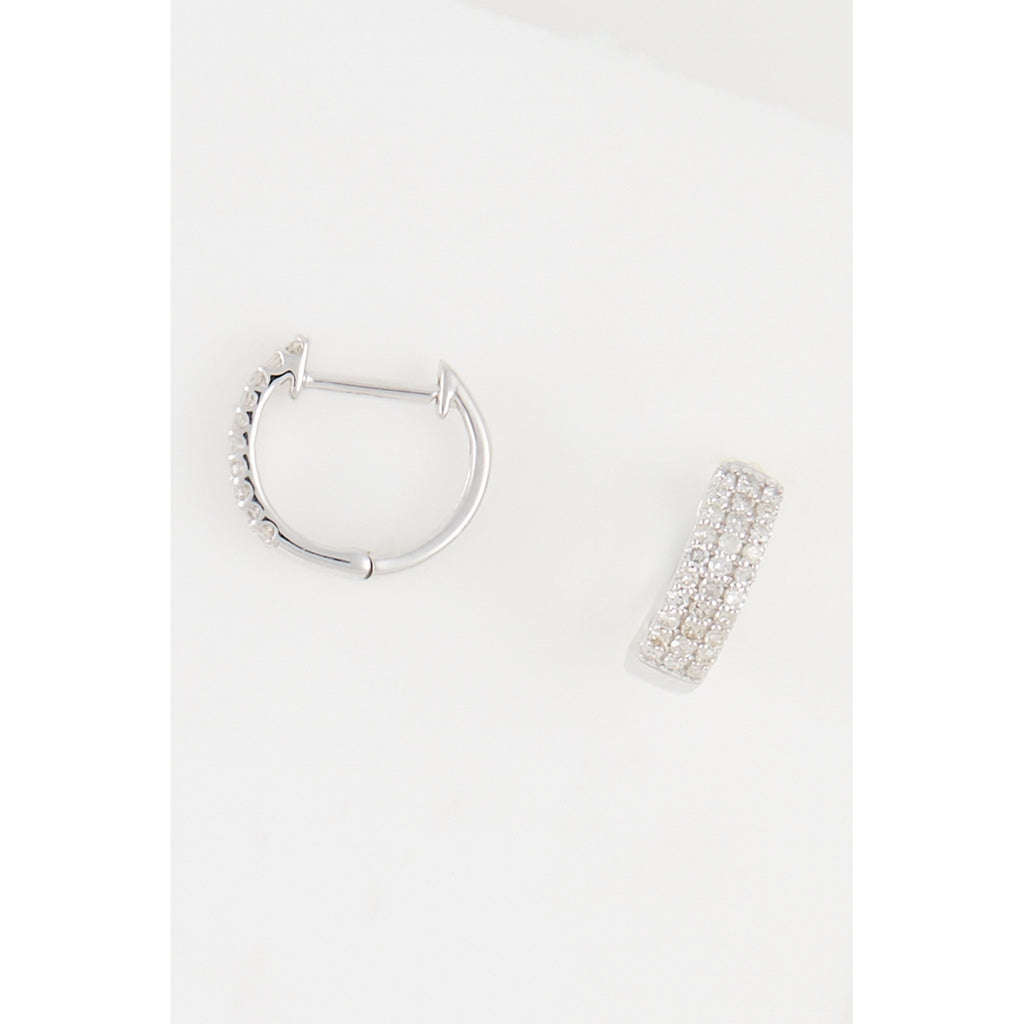 "Clélia" Diamond Earrings 0.27/60 - 375/1000 White Gold