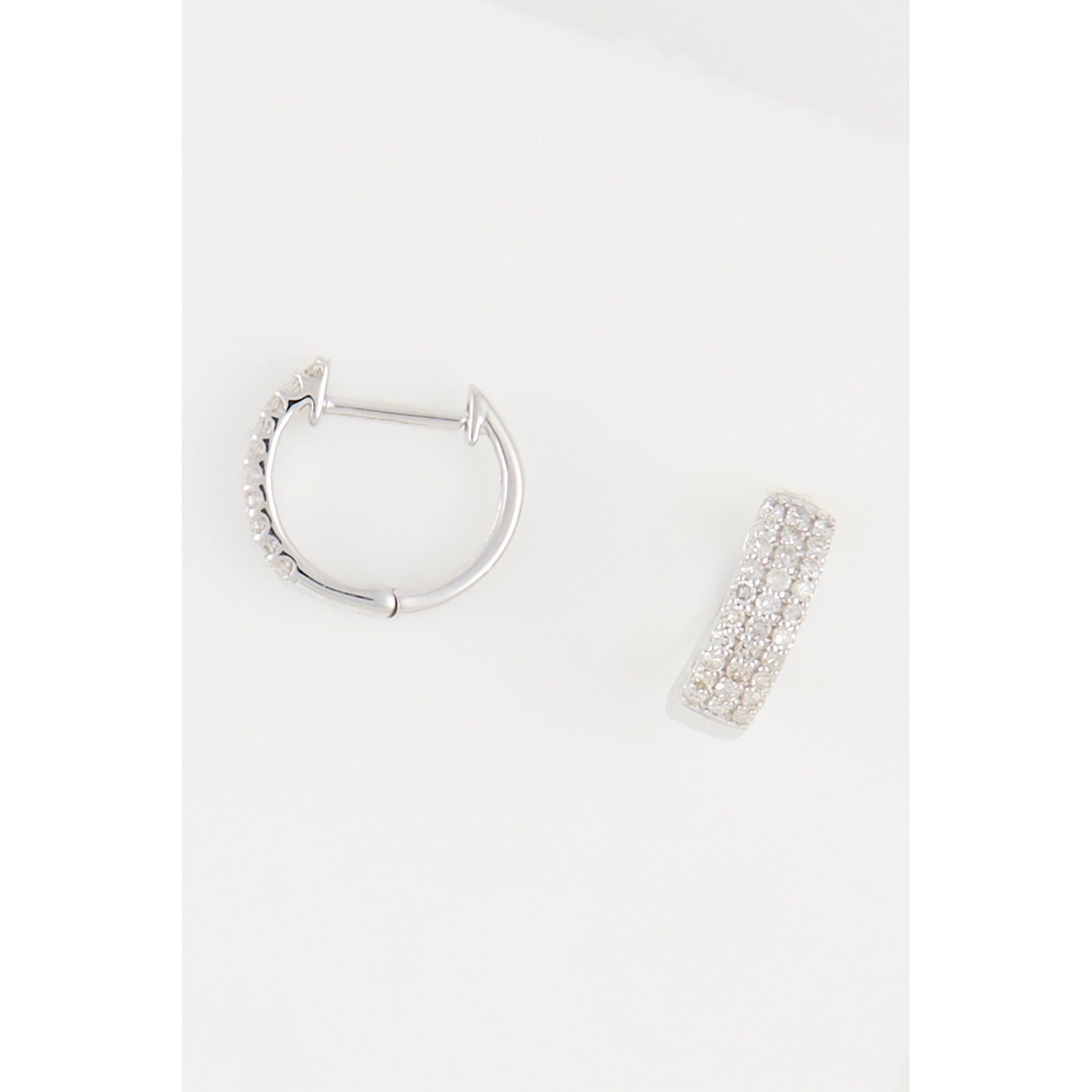 "Clélia" Diamond Earrings 0.27/60 - 375/1000 White Gold