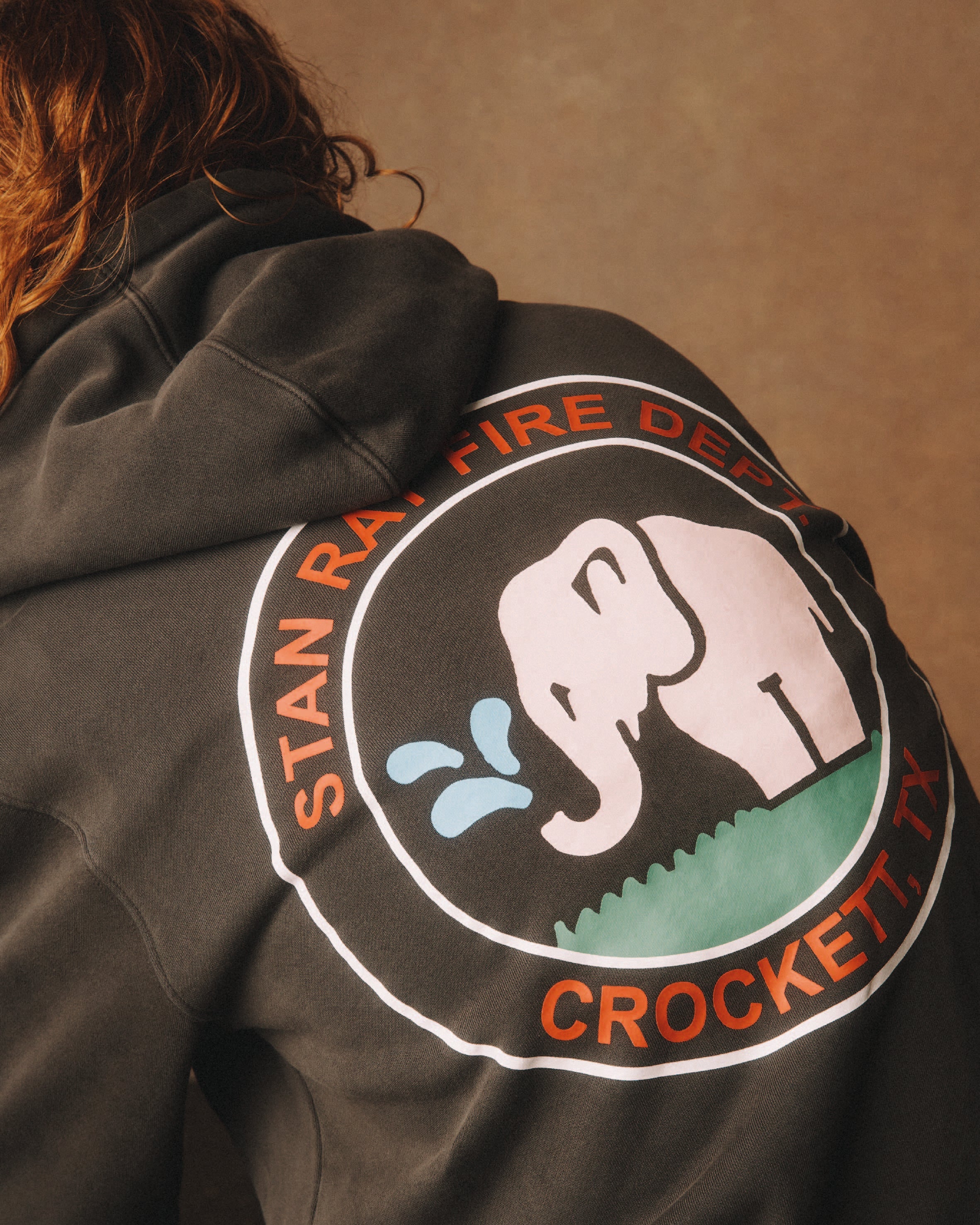 Sudadera con capucha Fire Dept - Raven Black