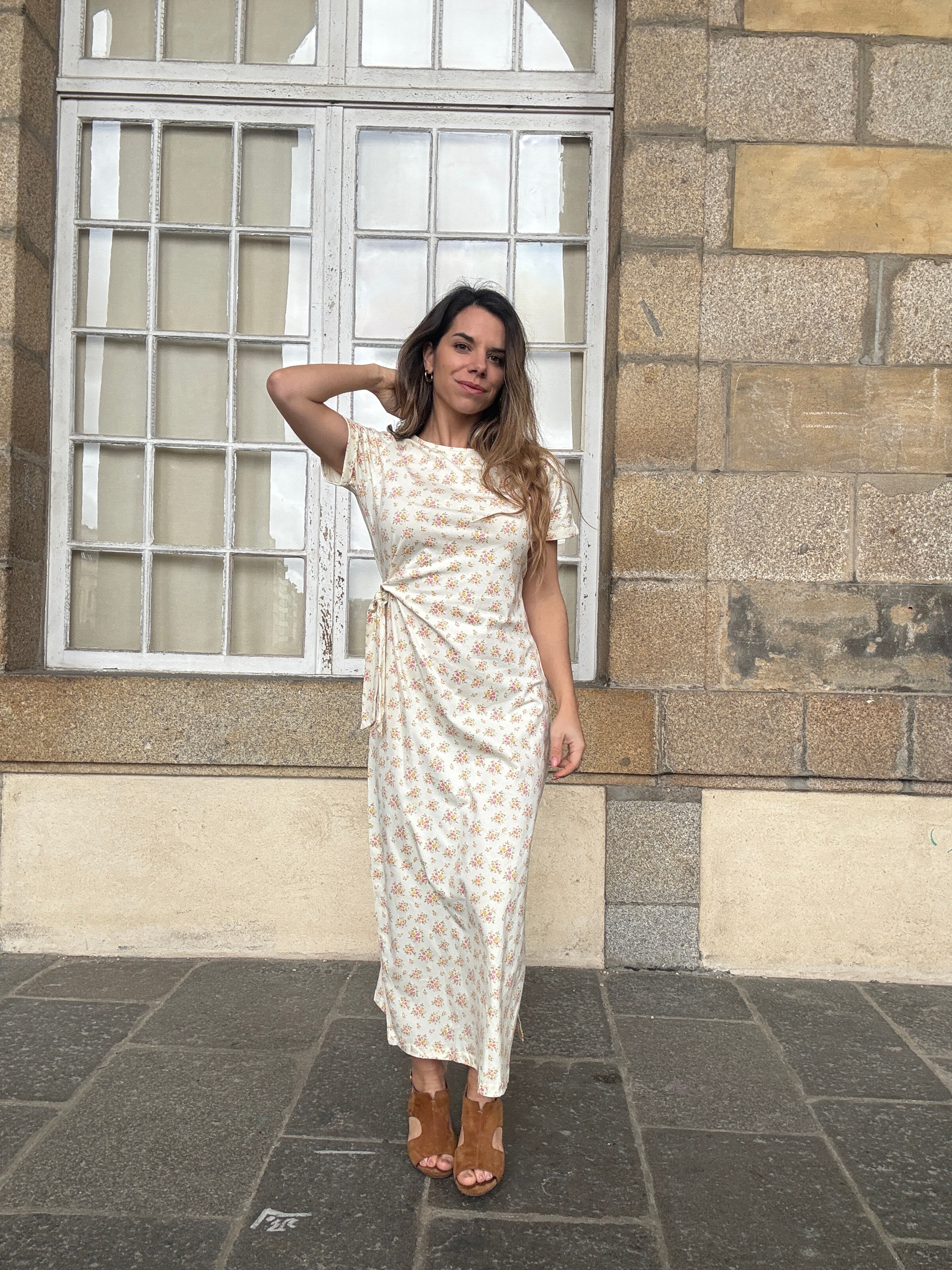 Vestido Largo Lazo Lucia