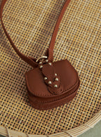 EDRO STUDDED EARPHONE HOLDER PETITE MENDIGOTE
