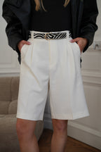 Bermudas Maes - Crema