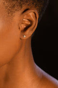 Ohrringe "Mon Étoile" 375er Gelbgold Und Zirkonia