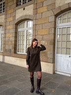 VESTIDO VICTORIA LEOPARDO