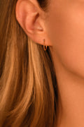 Creolen "Garance" 9 mm Geelgoud 375/1000