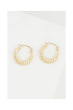 Pendientes Aros "Iseult" 15Mm Oro Amarillo 375/1000