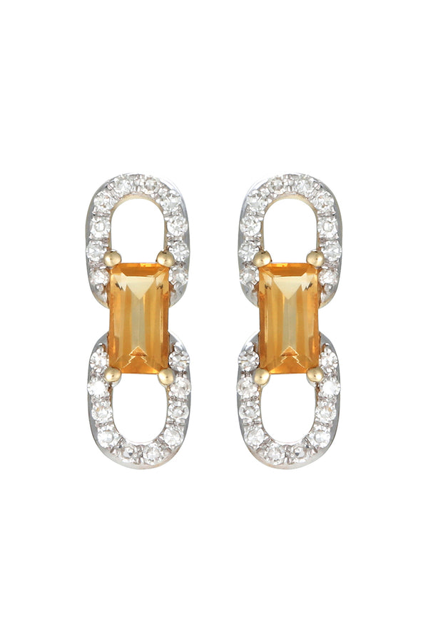 “Mylène” Earrings D0.08/40 C0.21/2