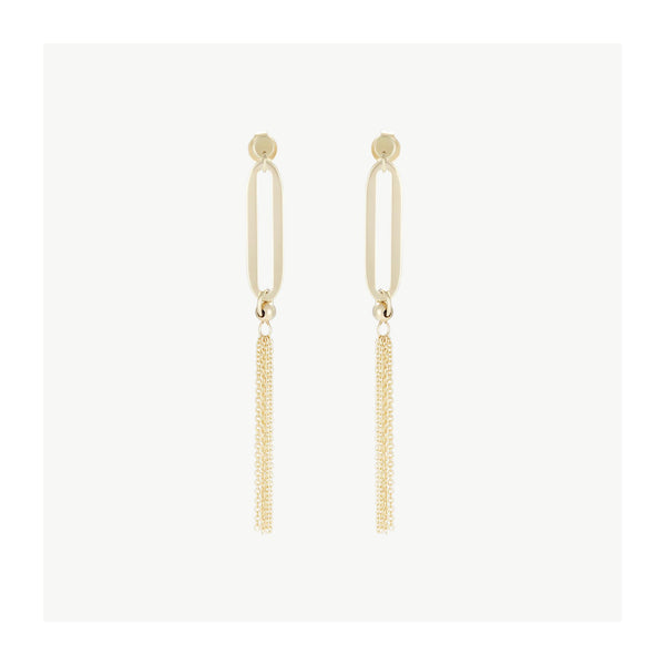 “Ada” Earrings 375/1000 Yellow Gold