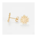“Marigold” Earrings 375/1000 Yellow Gold