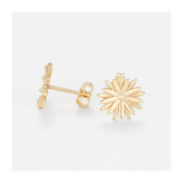 “Marigold” Earrings 375/1000 Yellow Gold