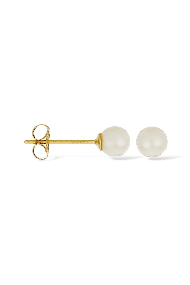 Ohrringe "My Pearl" Gelbgold 375/1000 Weiße Perlen