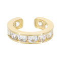 Bijou Cartilage Unitaire "Shining Ear Cuff" Or Jaune 375/1000