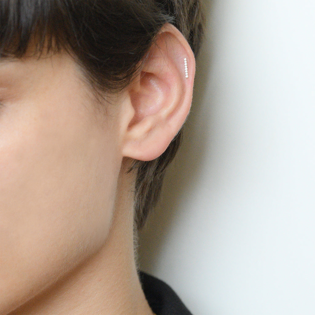Bijou Cartilage Unitaire "Lena" - Or Jaune 375/1000