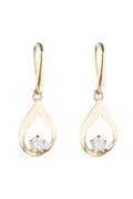 Pendientes “Precious Drop” Oro amarillo 375/1000