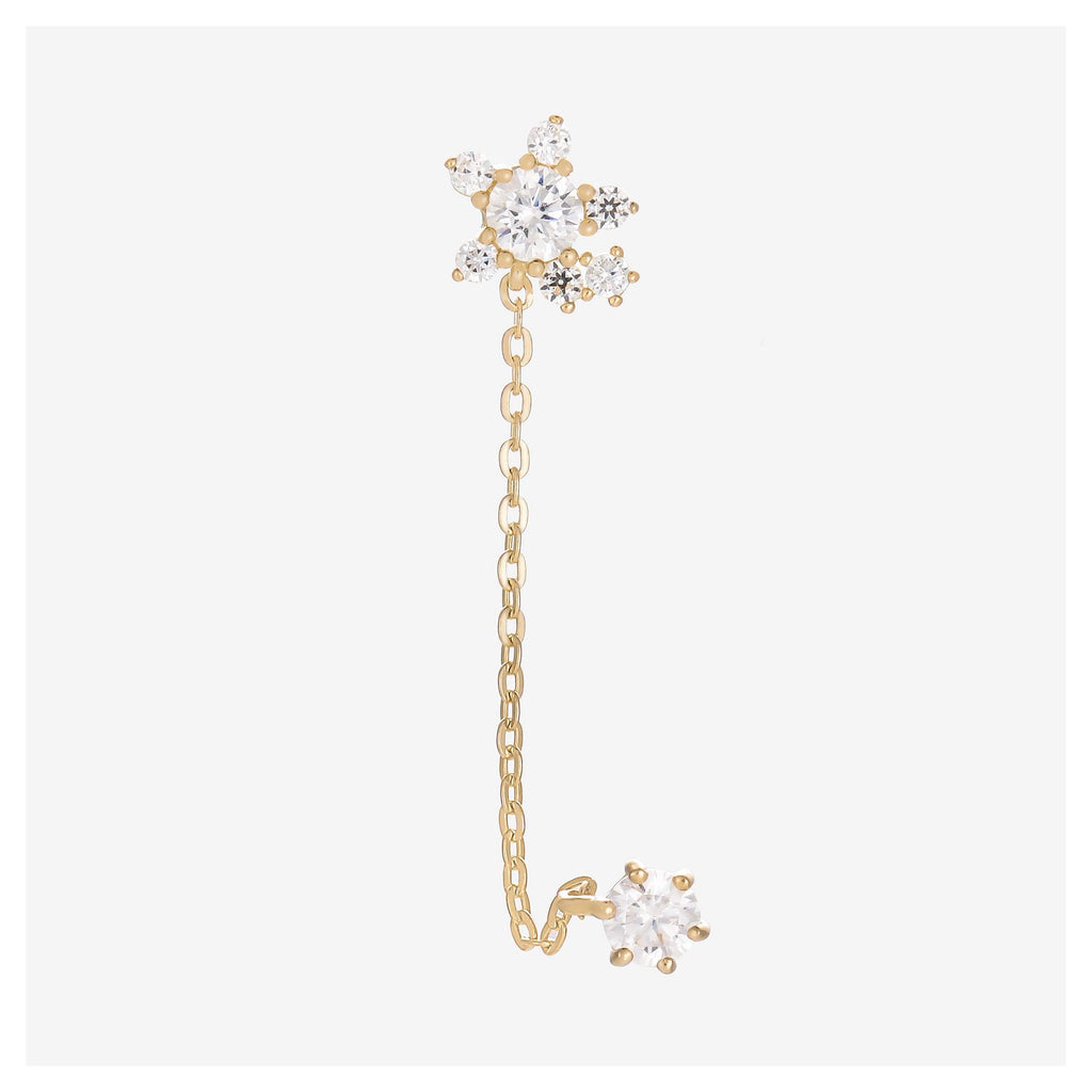 Boucle D'Oreilles "Duchesse" - Or Jaune 375/1000
