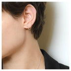 Single Earring "Arsol" - Yellow Gold 375/1000
