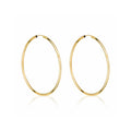 Pendientes “Créoles Elégance” 50 Mm Oro Amarillo 375/1000