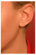 "Golden Lightning" Stud Earrings - 375/1000 Yellow Gold