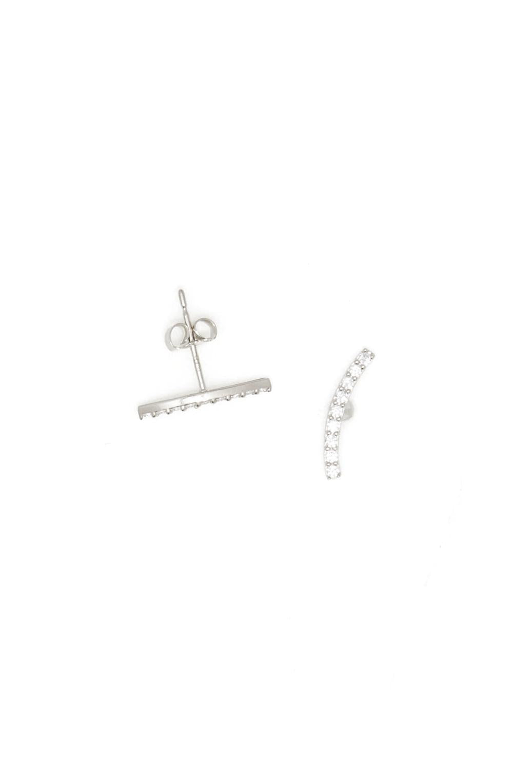 “Climbing Wonders” Earrings 375/1000 White Gold