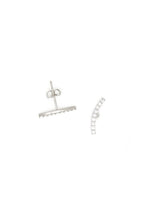 “Climbing Wonders” Earrings 375/1000 White Gold