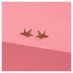 Boucles D'Oreilles "Envolée" - Or Jaune 375/1000