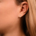 Pendientes “Luna” Oro amarillo 375/1000