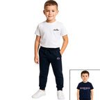 Pack of 2 Ellesse Boys' T-Shirts and Jogging Pants - Navy/White