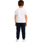 Pack of 2 Ellesse Boys' T-Shirts and Jogging Pants - Navy/White