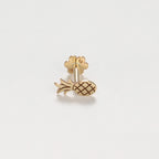 Bijou De Cartilage Unitaire "Ananas" - Or Jaune