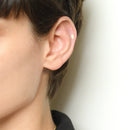 Bijou De Cartilage Unitaire "Feuille Dorée" - Or Jaune 375/1000