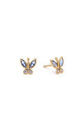 “Papillon Éclat” Earrings 375/1000 Yellow Gold