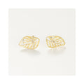 “Sous Le Vent” Earrings 375/1000 Yellow Gold