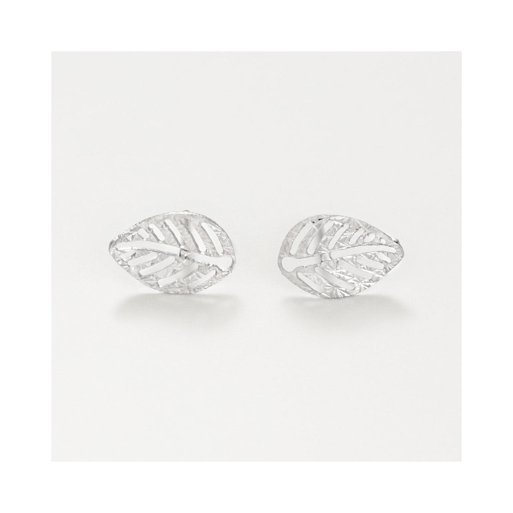 Pendientes “Sous Le Vent” Oro blanco 375/1000