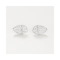 “Sous Le Vent” Earrings 375/1000 White Gold