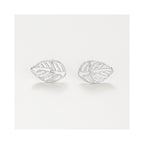 Pendientes “Sous Le Vent” Oro blanco 375/1000