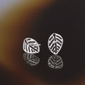Pendientes “Sous Le Vent” Oro blanco 375/1000