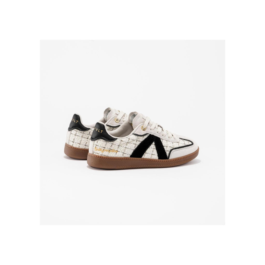 Elite Classic Black-Grey-Tweed Sneakers