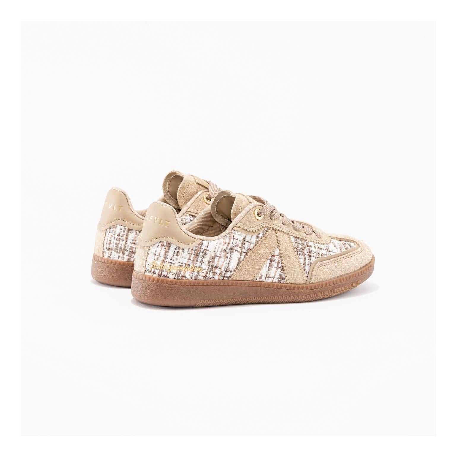 Sneakers Elite Classic Tan-Beige-Tweed