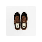 Zapatillas Elite Classic Negro-Marrón-Sherpa