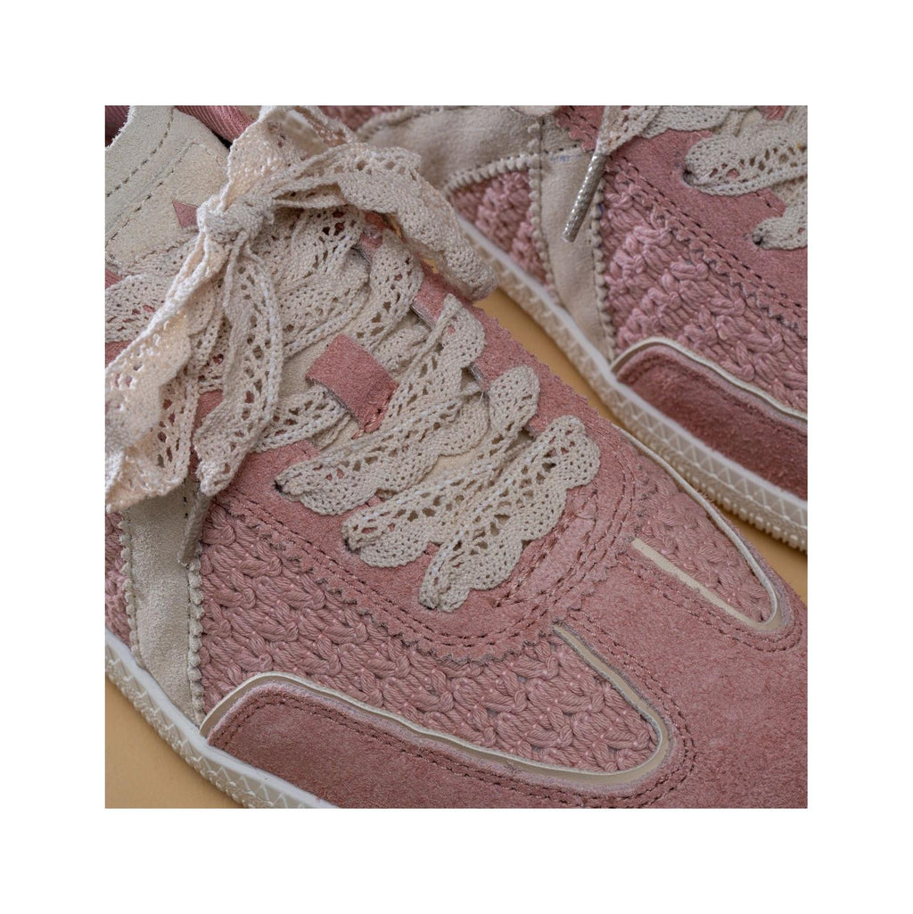 Sneakers Elite Classic - Pink Crochet Vintage