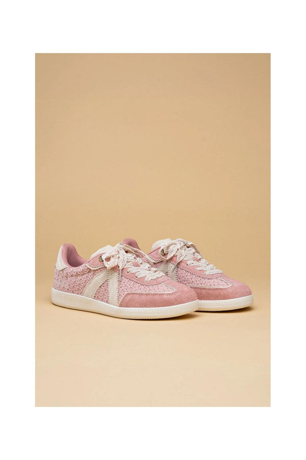Zapatillas Elite Classic - Pink Crochet Vintage