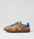 Zapatillas Elite Classic - Serpiente Beige/Azul